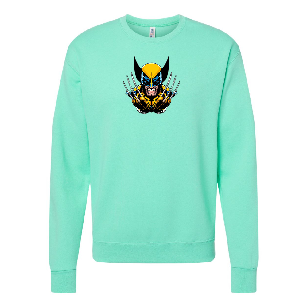 Men's Wolverine 2025 Art    JERZEES NuBlend Crewneck Sweatshirt